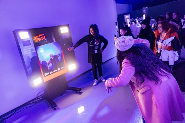 Thriller 40 Immersive Experience activation