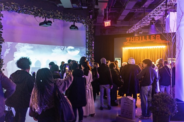Thriller 40 Immersive Experience activation